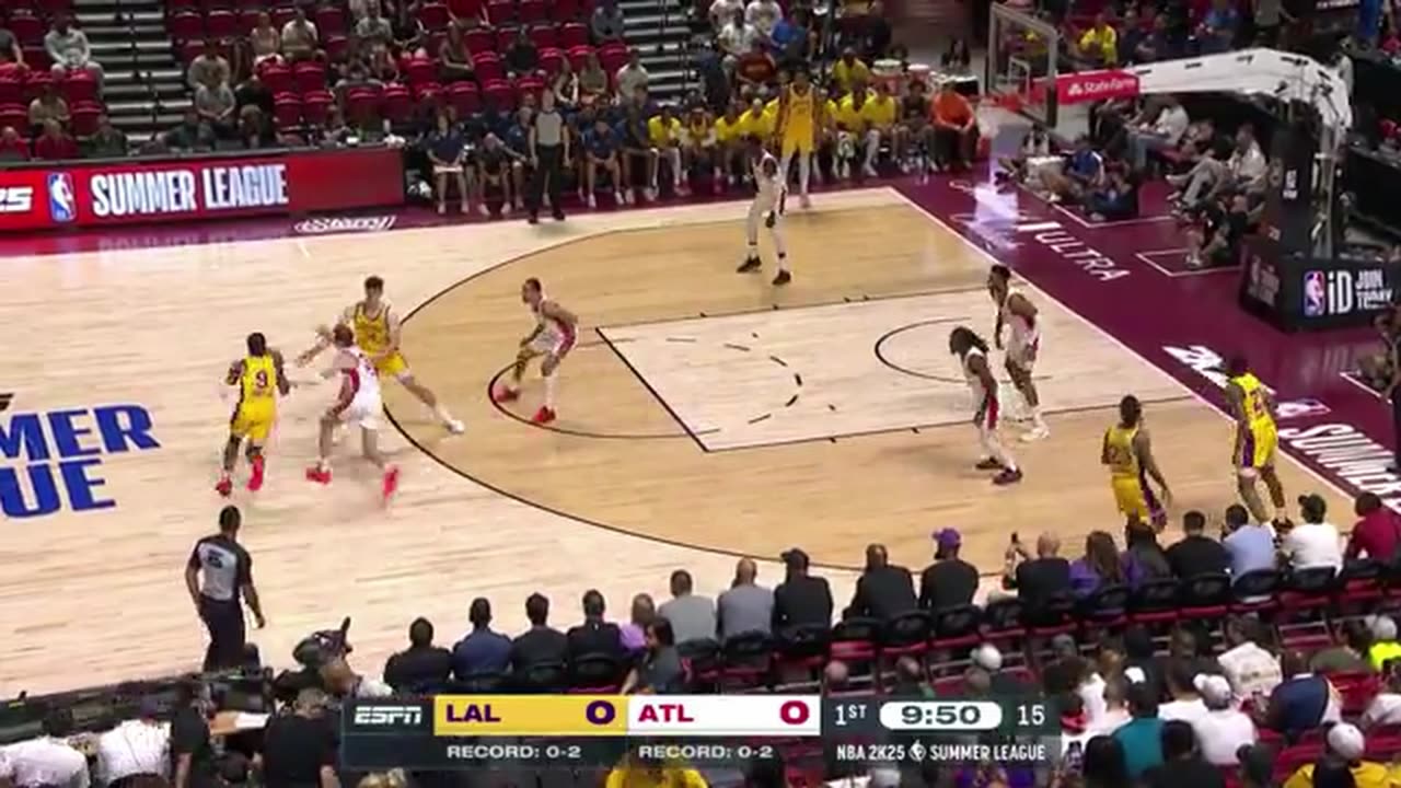 Reaction: Bronny James Highlights From Game Versus Hawks