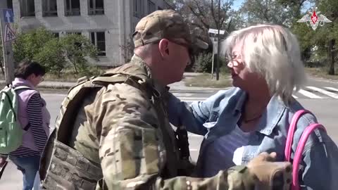 delivering of humanitarian aid to Lugansk People's Republic