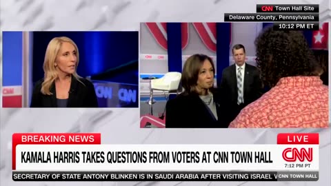 Kamala Harris' Town Hall Performance Ripped To Shreds By CNN's Dana Bash