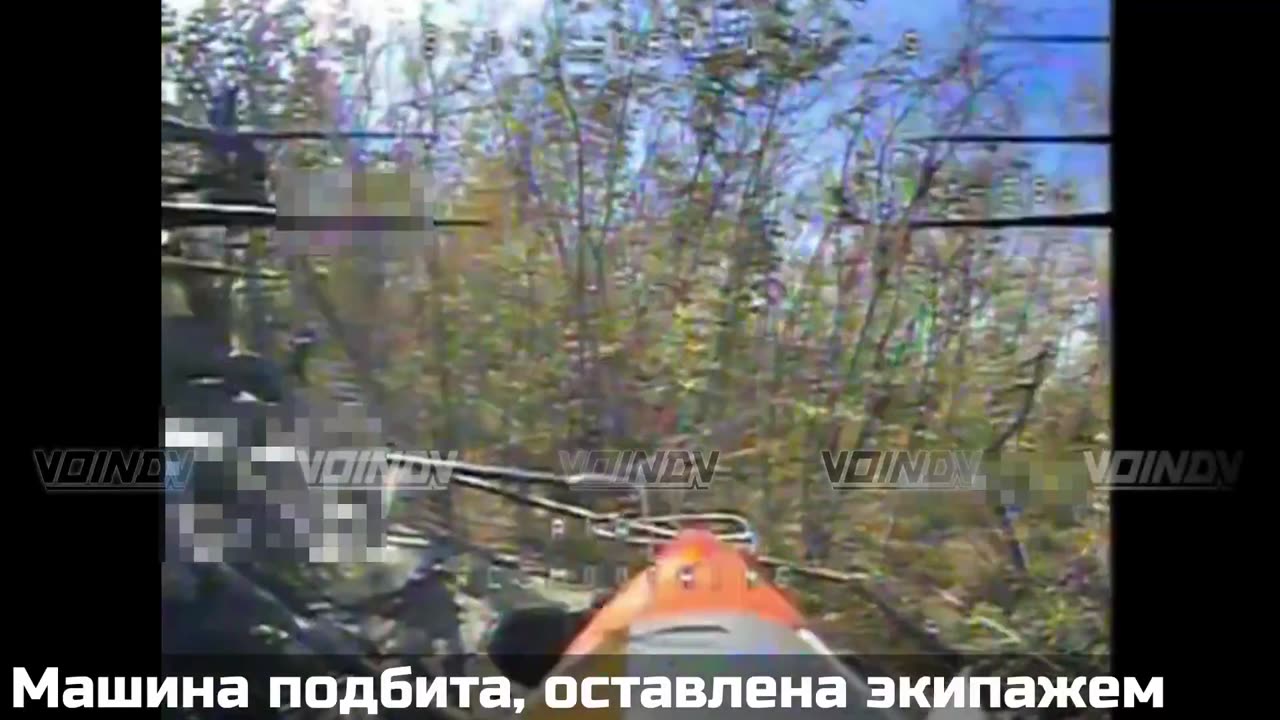 Russian drone operators striking Ukrainian vehicles in the South Donetsk direction