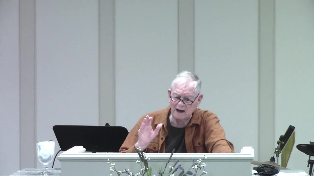 Grace Bible Chapel 8/27/23 Keith Speaking "Reign of Grace