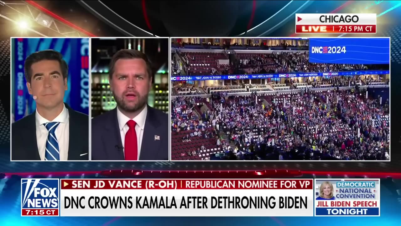 ‘LOW ENERGY’: JD Vance says the Democrats are not ‘united at all’