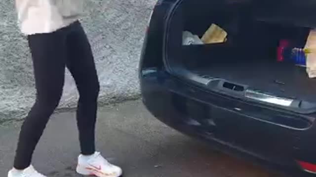 car trunk prank