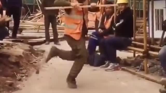 Smooth construction worker