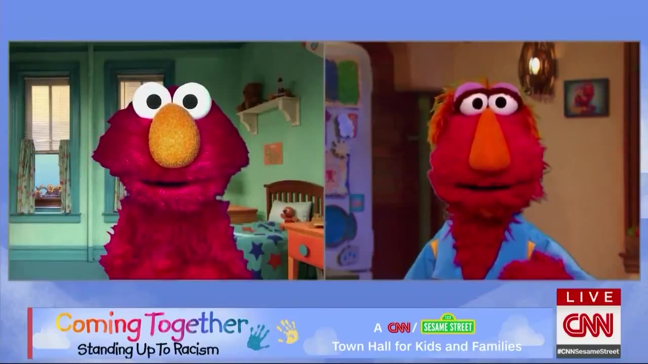 Sesame Street Teaches Elmo That America Is A Racist Country