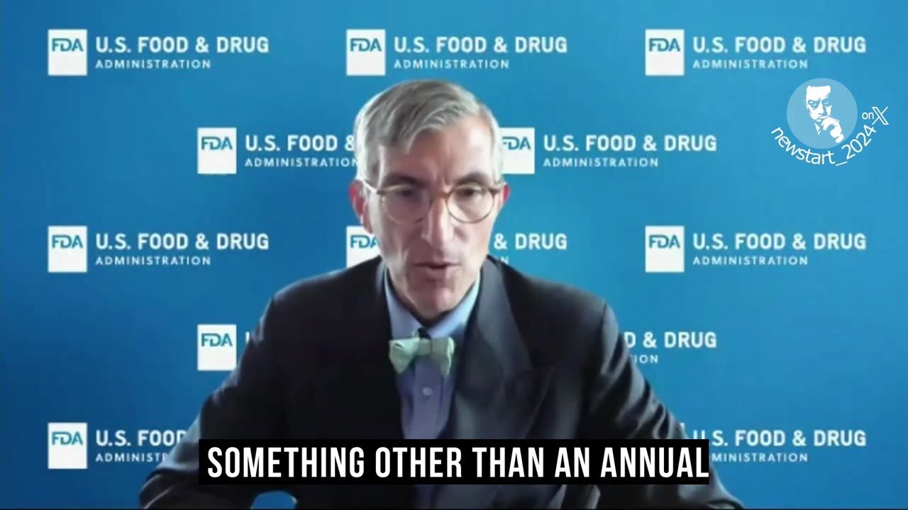 Dr. Peter Marks, FDA pushing the COVID vax