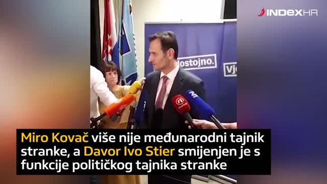 Plenković smijenio unutarstranačke protivnike