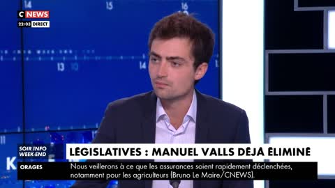 Manuel Valls éliminé des législatives