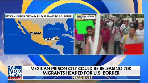 70K Mexican Inmates Heading To The U.S.?