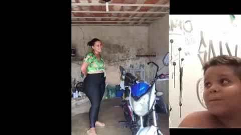 She wanted to be treated like a motorcycle.