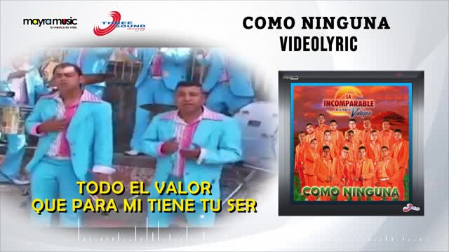 La Incomparable Banda Vallejos - Como Ninguna (VideoLyrics)(2021)