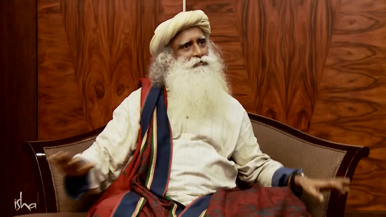 Modern living for sadguru preaches