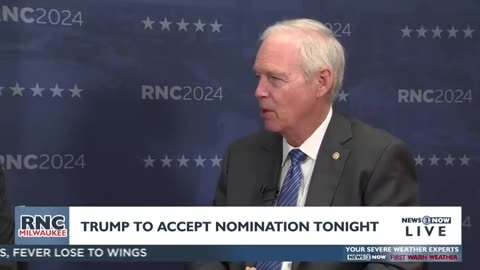 Senator Ron Johnson on WISC-TV 7.18.24