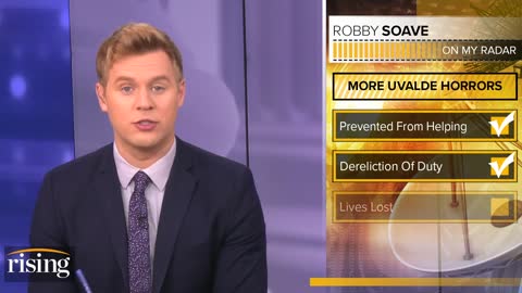 Robby Soave: Uvalde Cops Stopped Officer From Rescuing His Own Wife, Who Then Died, Body Cam Shows