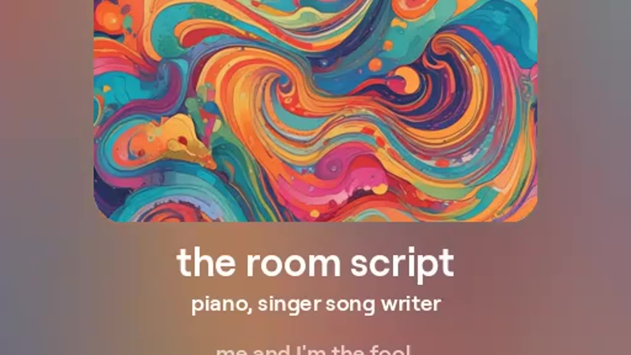 the room script - version 2