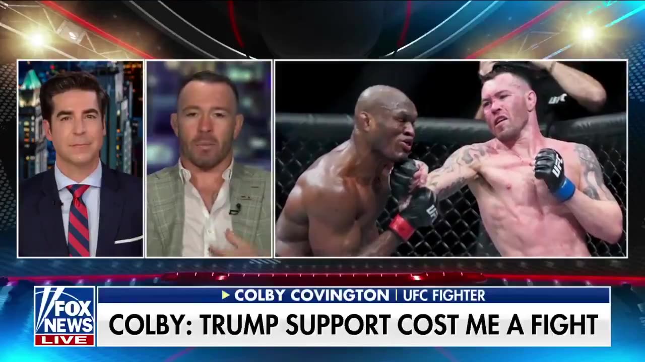 Colby Covington claims the judges gave Leon Edwards the win because he’s a Donald Trump supporter