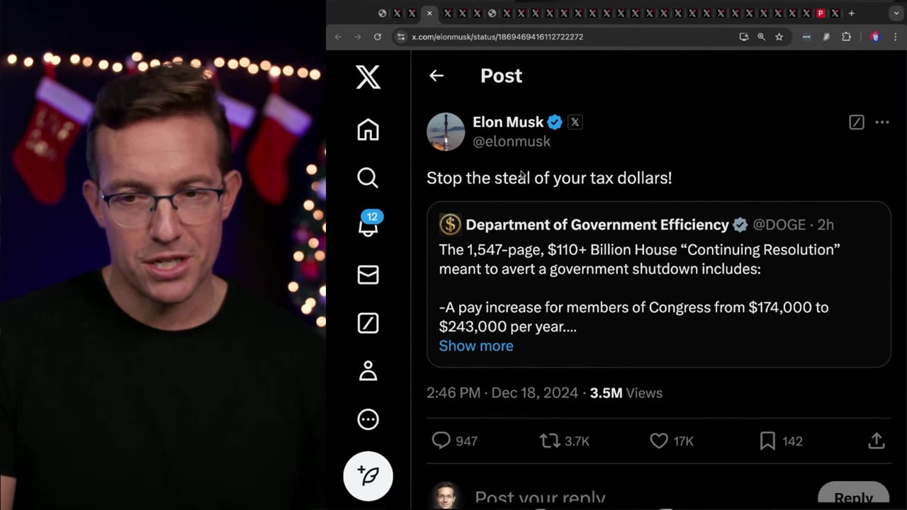 🚨VICTORY: Musk THREATENS to UNSEAT RINOS Voting for MASSIVE Spending Bill: 'It's DEAD'