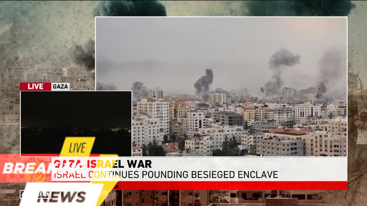 Israeli bombing rocks Gaza through the night