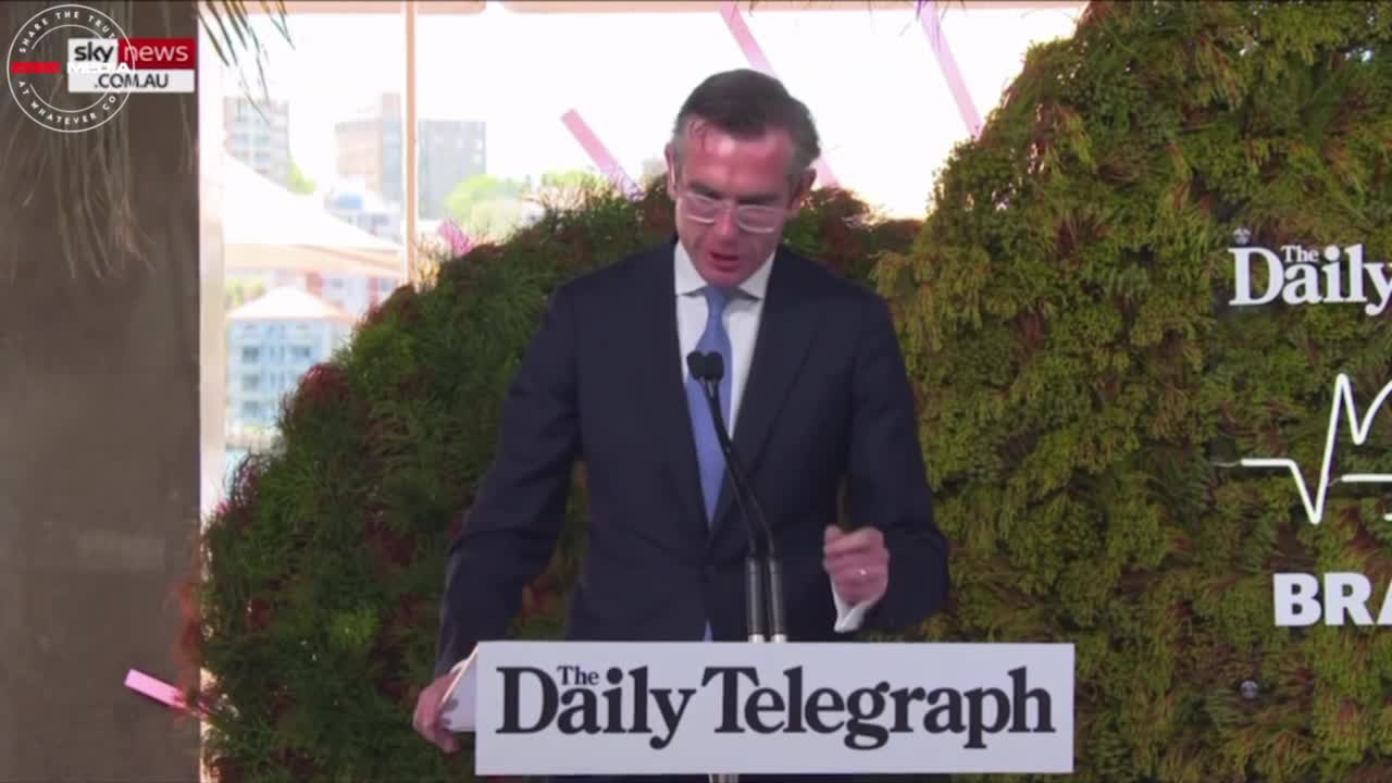 During the distraction of the Queen’s death, D. Perrottet announces the Smart City plan for NSW.