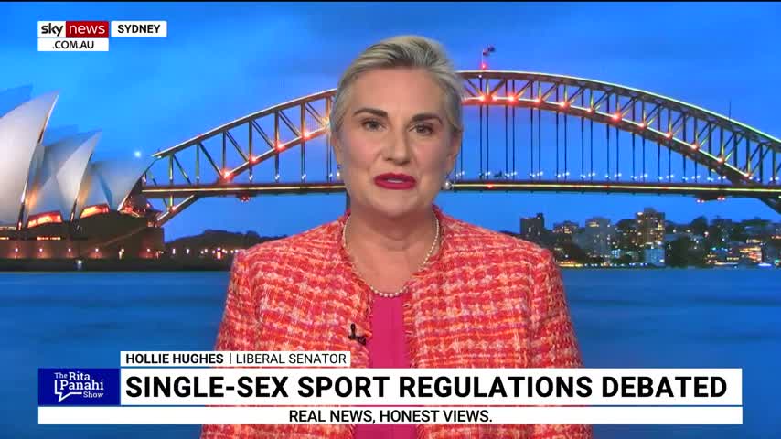 Allowing trans athletes in women's sport part of 'agenda' to 'cancel biological women'