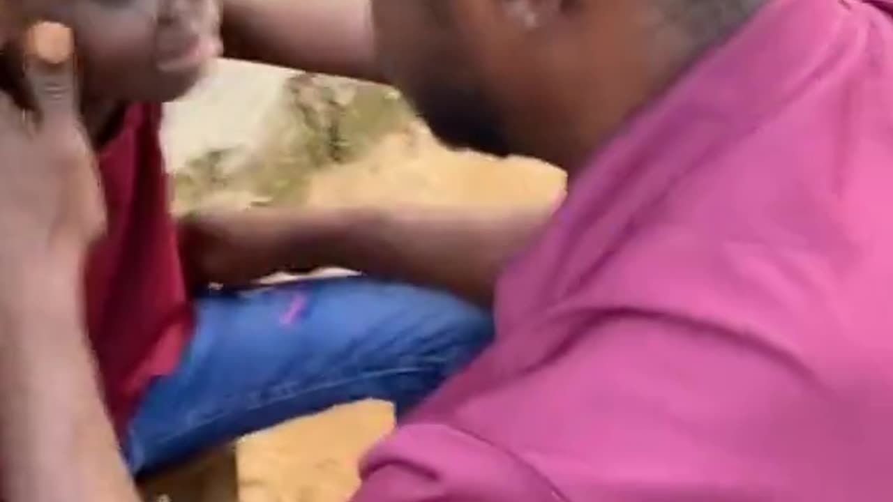 Local Tonsillitis removal, this girl is strong , I would have gone crazy