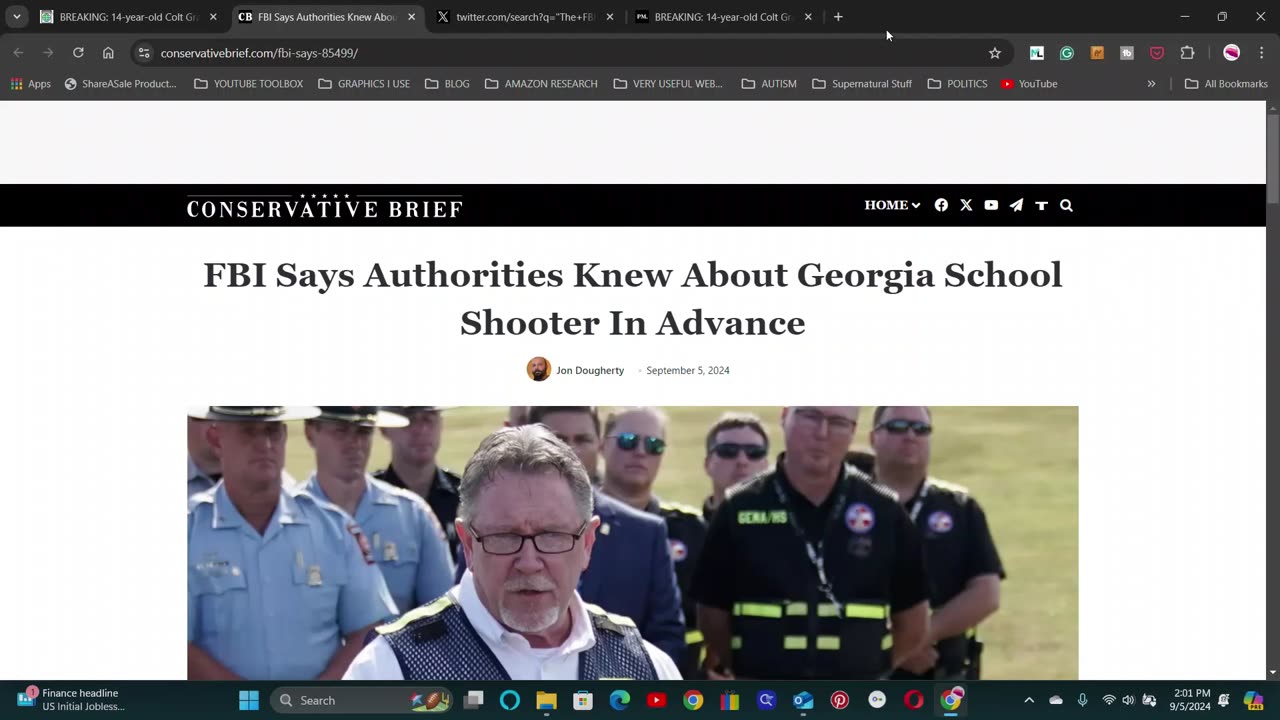 Georgia School Shooting Suspect was Known by the FBI in Advance