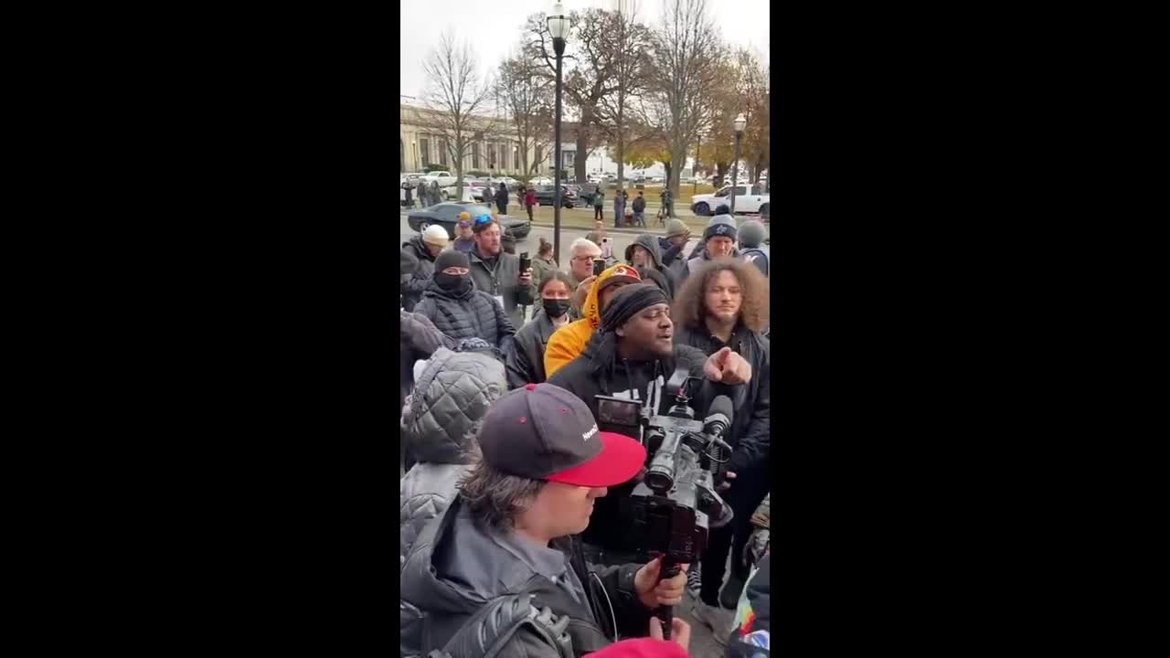 BLM Activists In Kenosha "This is War"