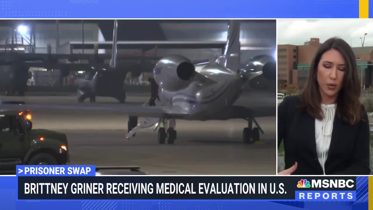 Brittney Griner Receiving Medical Evaluation In U.S. After Return From Russia
