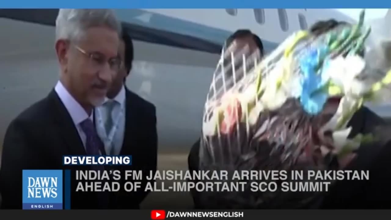 India's FM Jaishankar arrives in Pakistan ahead of all-important SCO Summit