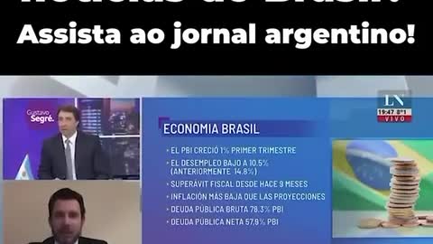 Quer boas notícias sobre o Brasil??