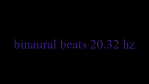 binaural beats 20 32 hz