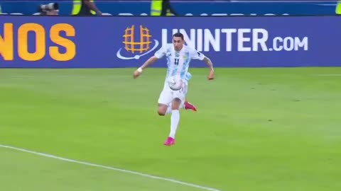 Golazo de Di Maria ante Brasil