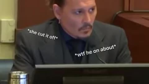 Johnny Depp dealing with Heard's annoying lawyer