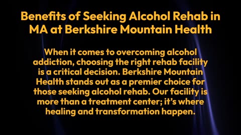 Berkshire Mountain Health | Leading Alcohol Rehab Center in Berkshire, MA