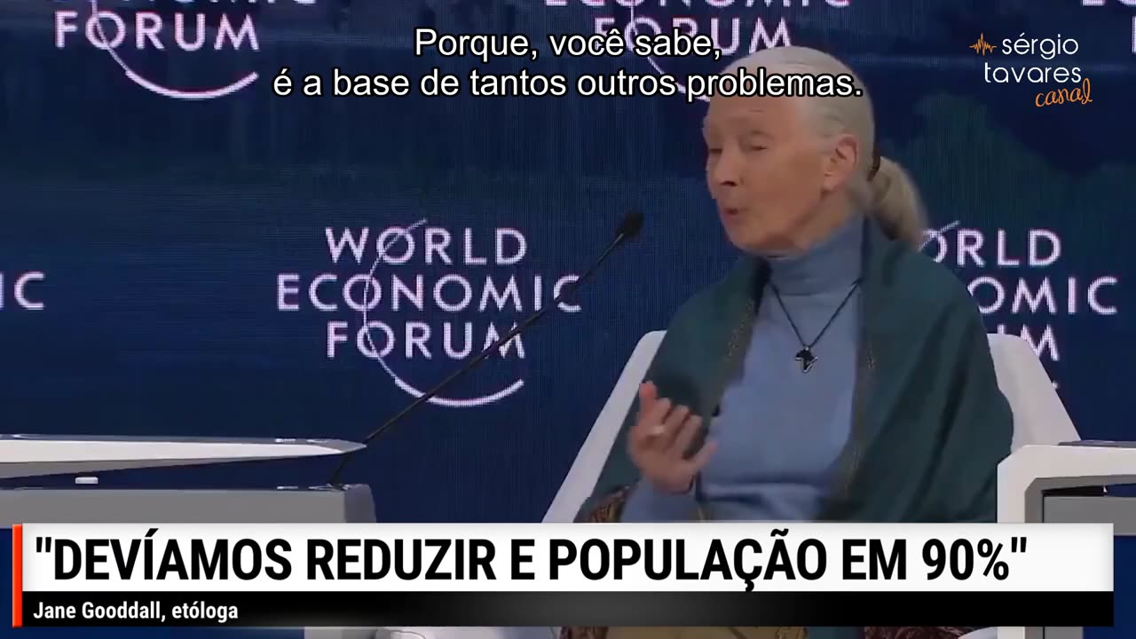 Reunião anual da WEF: "Devíamos reduzir população em 90%"