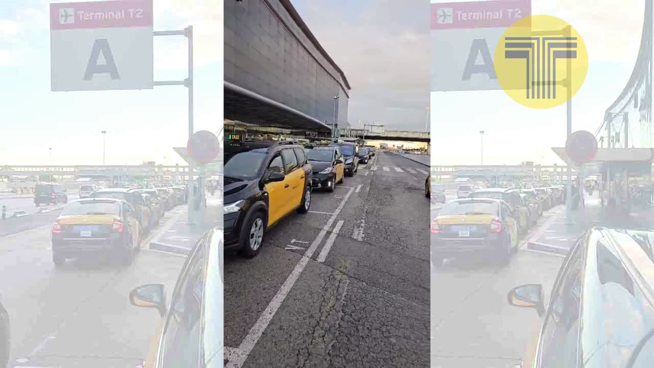 Mejoras en la parada de taxis de la T2 del Aeropuerto de El Prat