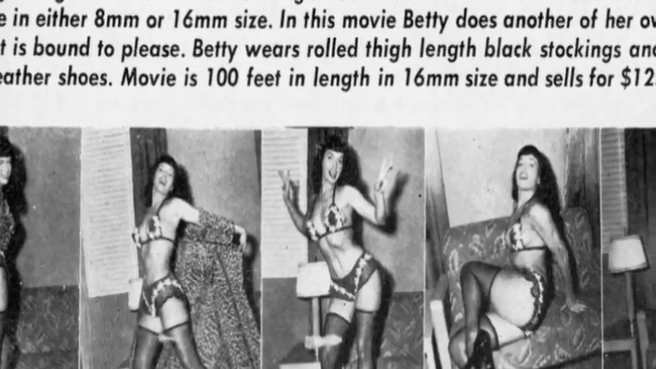 Bettie Page Reveals All HD-720p