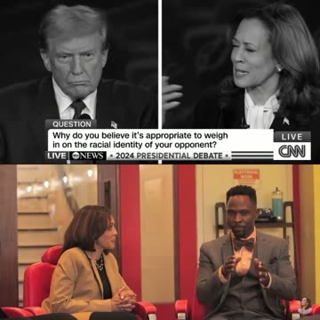 Kamala Harris Accuses Trump of Dividing the Country by Race [Its The Other Way Around]