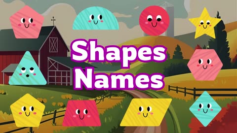 Learn Shapes Names in English _ Shapes Names for Kids _ Shapes _ Geometry Shapes _ Shapes Names