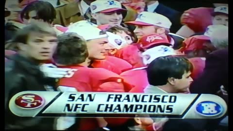 1995 Dallas Cowboys @ San Francisco 49ers NFC Championship Football Game