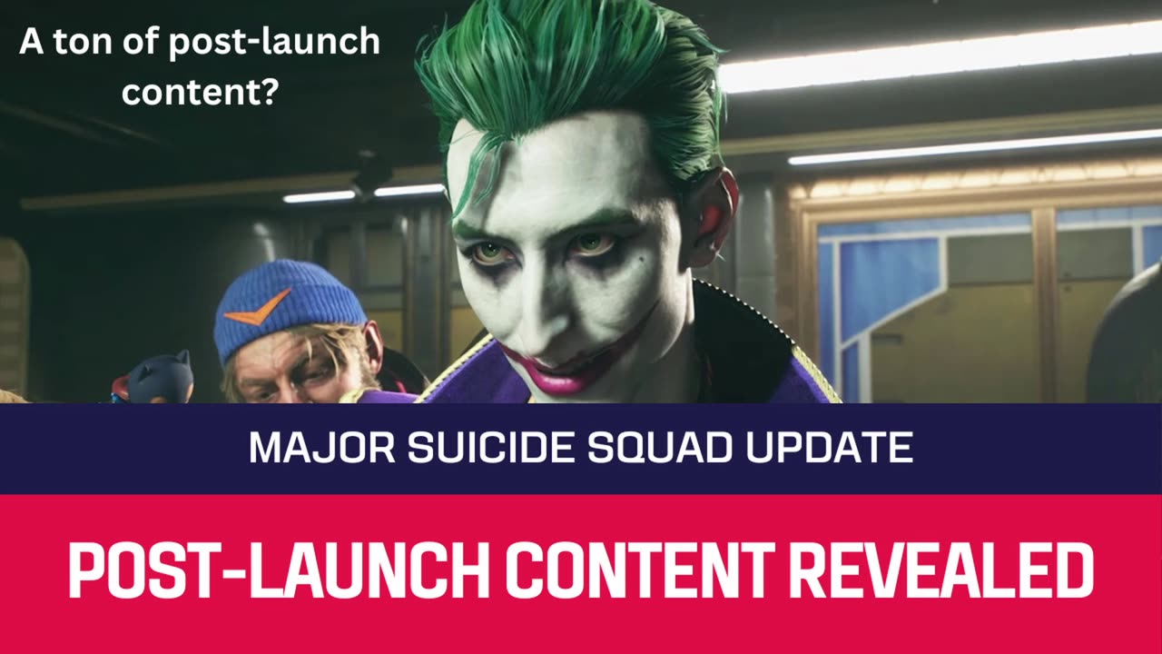 Big Suicide Squad Update - Post Launch Content Revealed