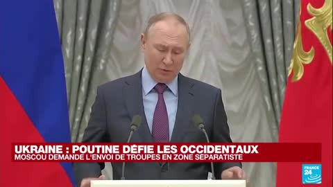 Soutien total à la Russie de poutine