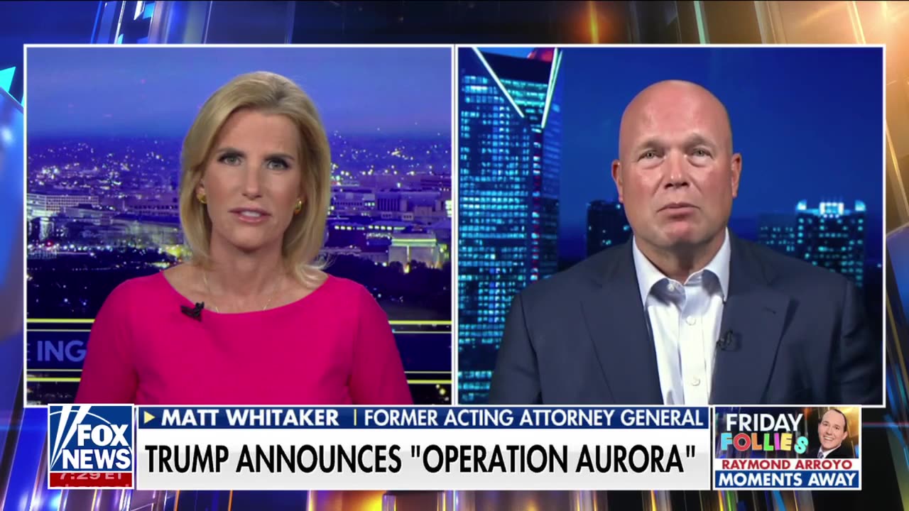 Matt Whitaker These criminals who are here illegally are 'walking out the back door'