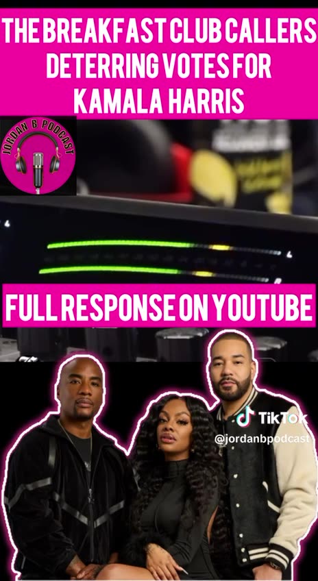 Based breakfast club callers sh*t on Kamala.. 🍿👀