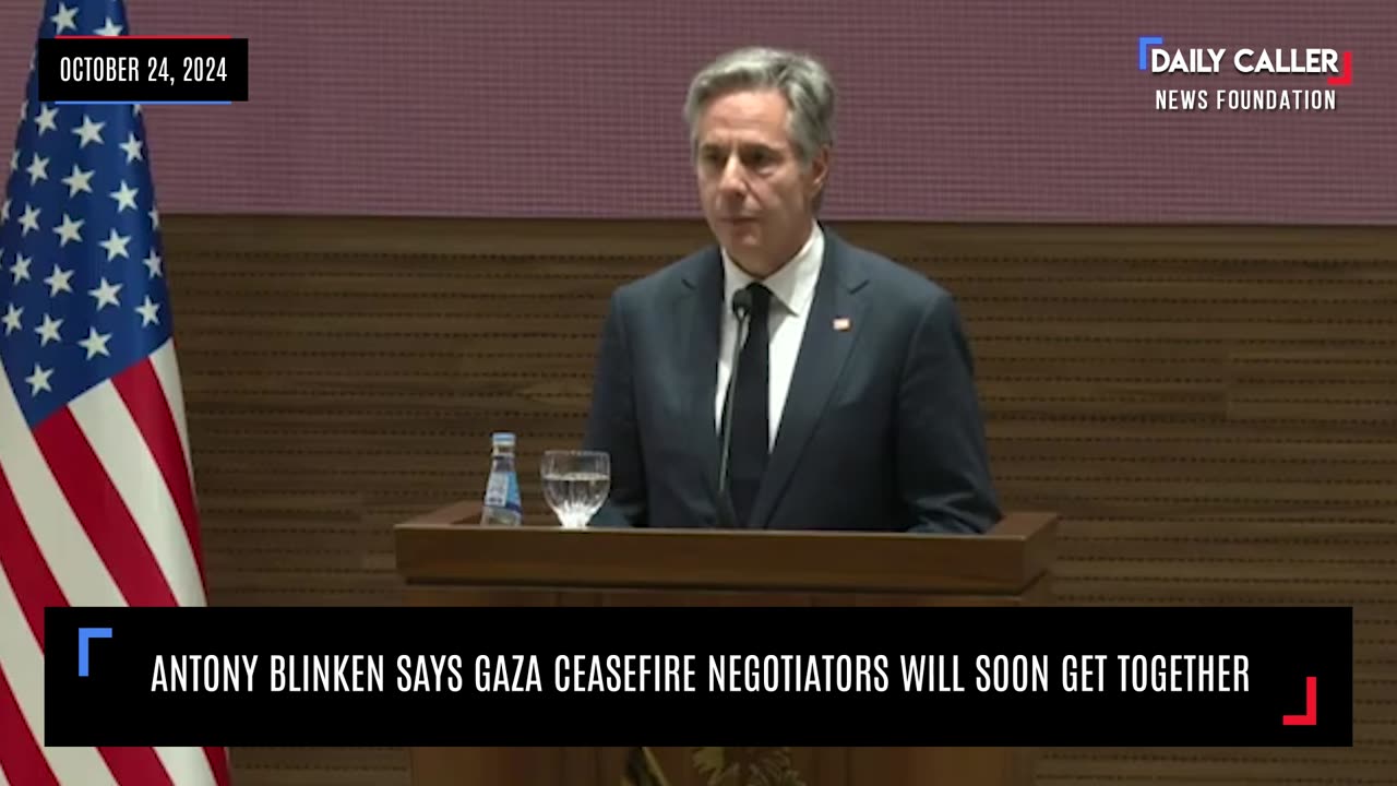 Antony Blinken Says Gaza Ceasefire Negotiators Will Soon Get Together