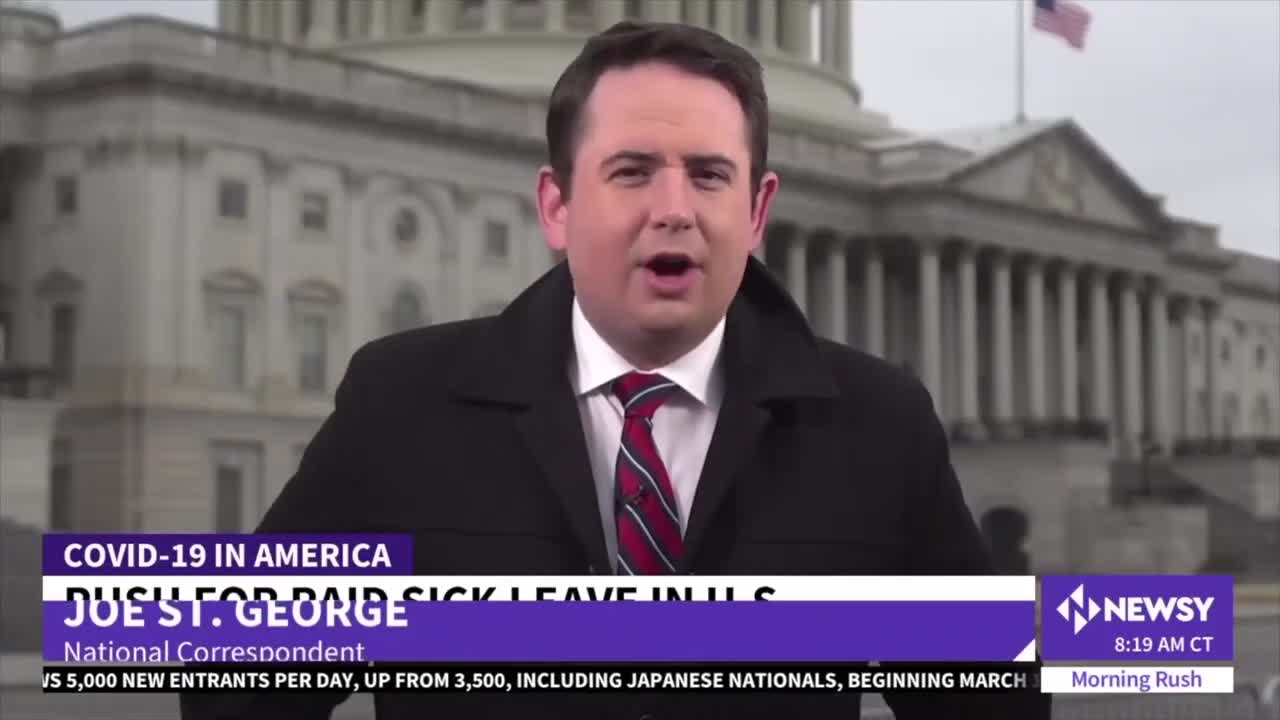 Democrats Push For Paid Sick Leave As More Americans Call Off Work