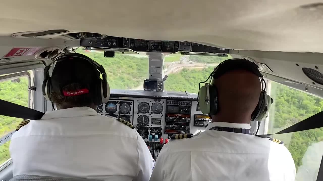 Landing in St Barth’s