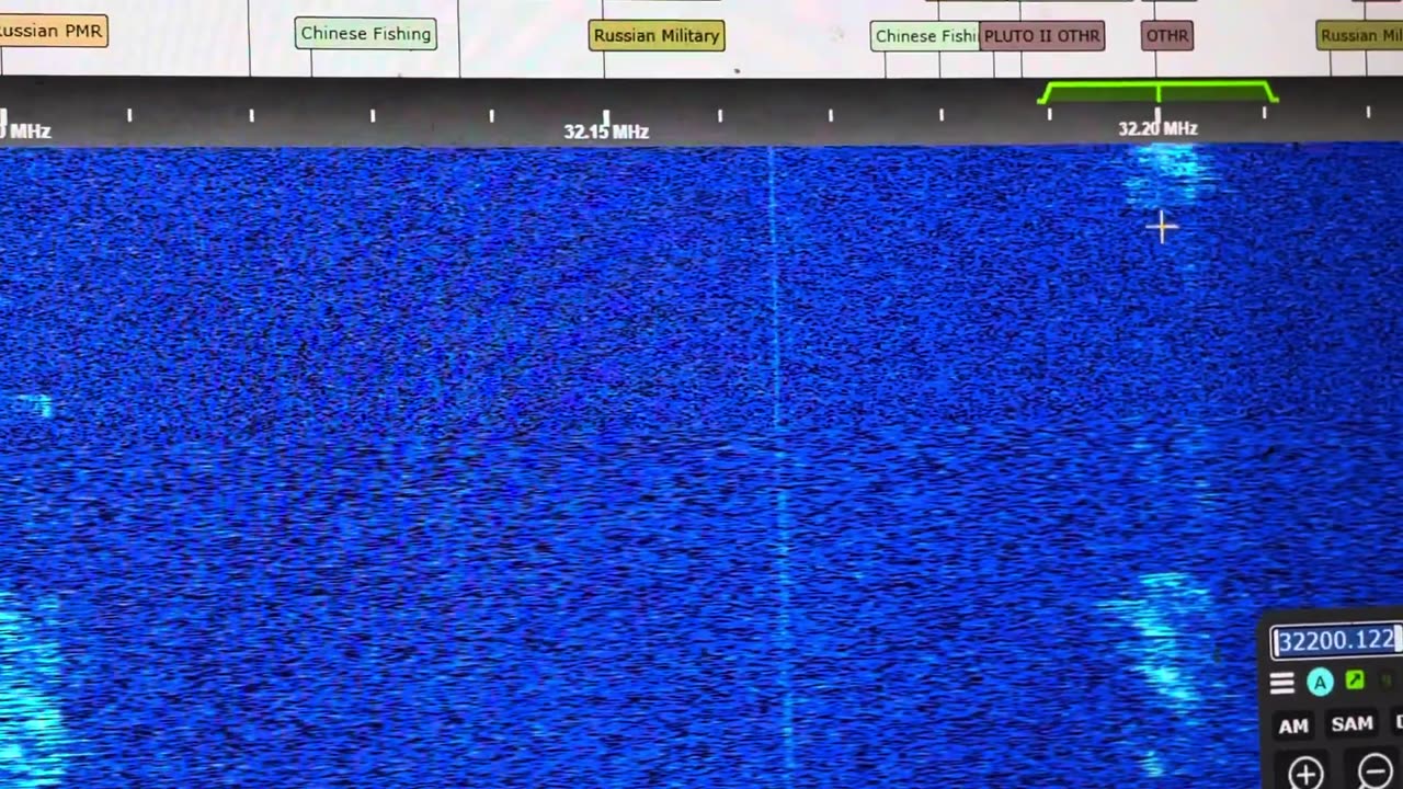 30.675 MHz FM Asian Fishery Radio Chatter Via G8JNJ RaspSDR - VHF Low Band DX 22 March 2023