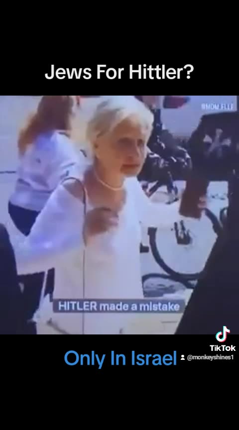 Only In Israel, Jews For Hittler?