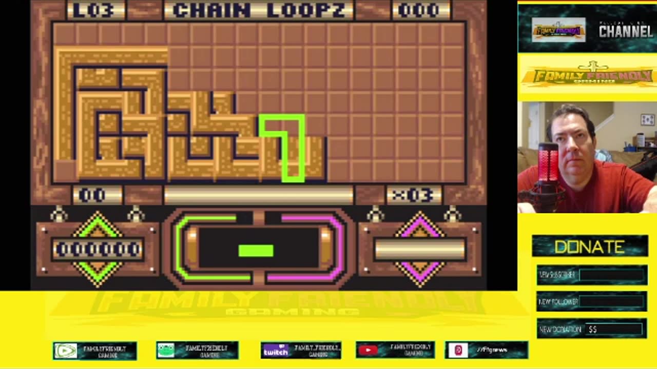 Loopz Atari Lynx Gameplay